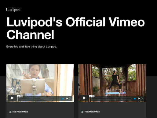 Our Official Video Channels are UP!