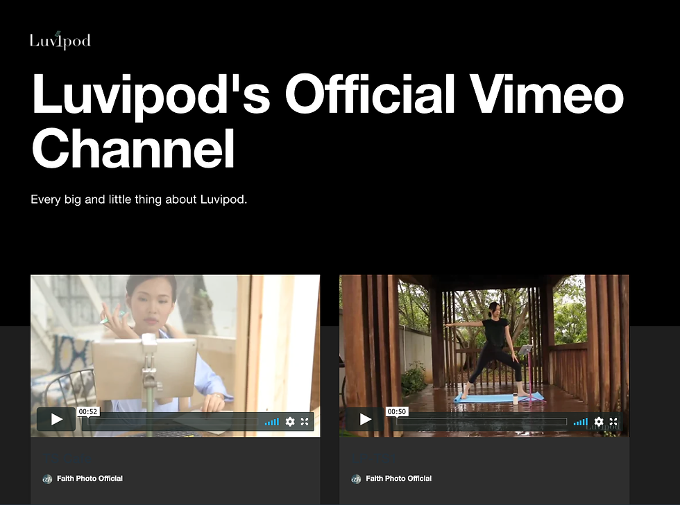 Our Official Video Channels are UP!