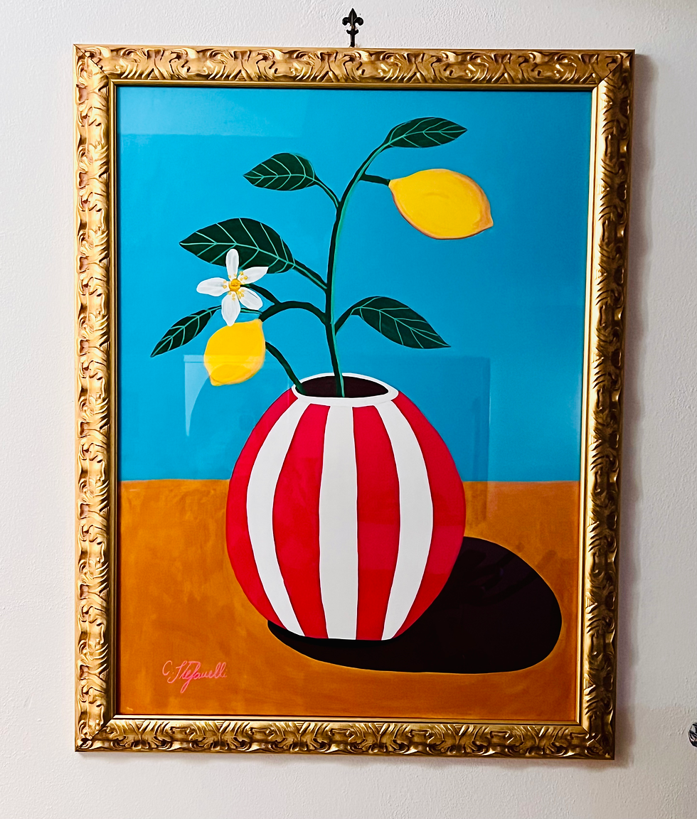 Lemon vase (vaso di limoni)
