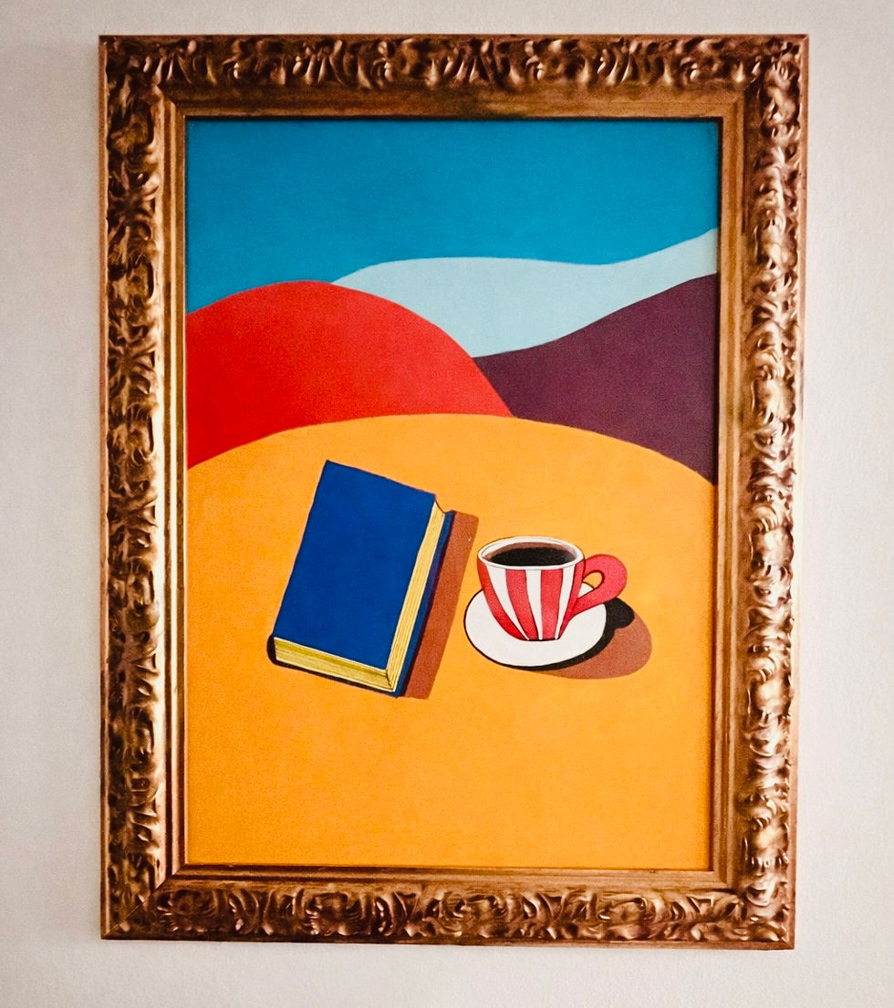 Book and cooffee (libro e caffè)