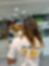 Mena and her dog Ginger
