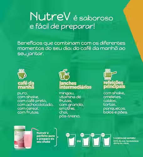 Miniatura: Nutrev 672g - Substituto do Leite