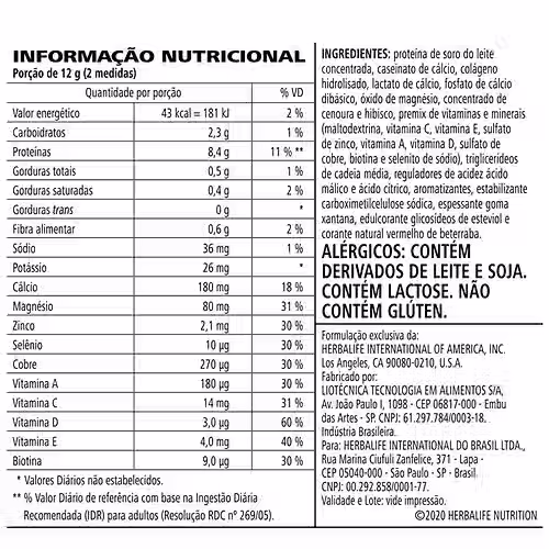 Miniatura: Skin Beauty Booster Frutas Vermelhas 240g Colágeno Verisol ®