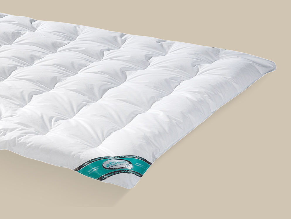 Punktstepp, Daunen-Bettdecke (Sommerdecke)