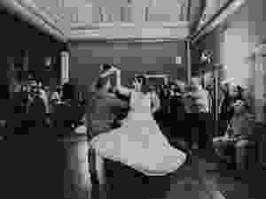 Duluth Wedding Photographer - The Autumn Dog Studio - bride and groom during choreographed first dance