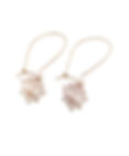 Rose Gold Lotus Earrings