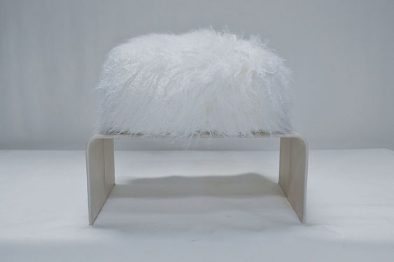 Designer Puff Leather Maison Luxe Canada