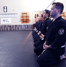 Zazen Practice at Martial Fusion Zenbu Dojo