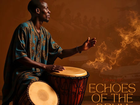 DOMELGABOR: ECHOES OF THE DRUM - A spiritual, melodic Afro House track featuring prominent percussion and drums 