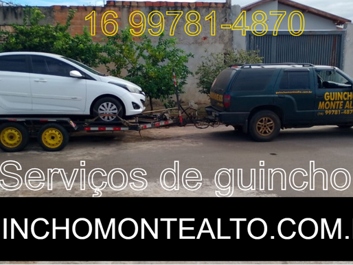 Serviços de Guincho em Monte Alto e região 16 99781-4870 André de Segunda a Domingo Ligue Já