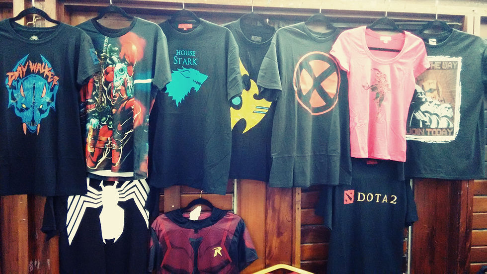 hanging products