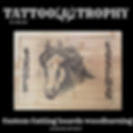 Cutting boards woodburning