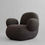 Thumbnail: Toe Armchair Flat - Deep Taupe