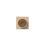 Thumbnail: Recycled Leather Corduroy Coaster -  Sand