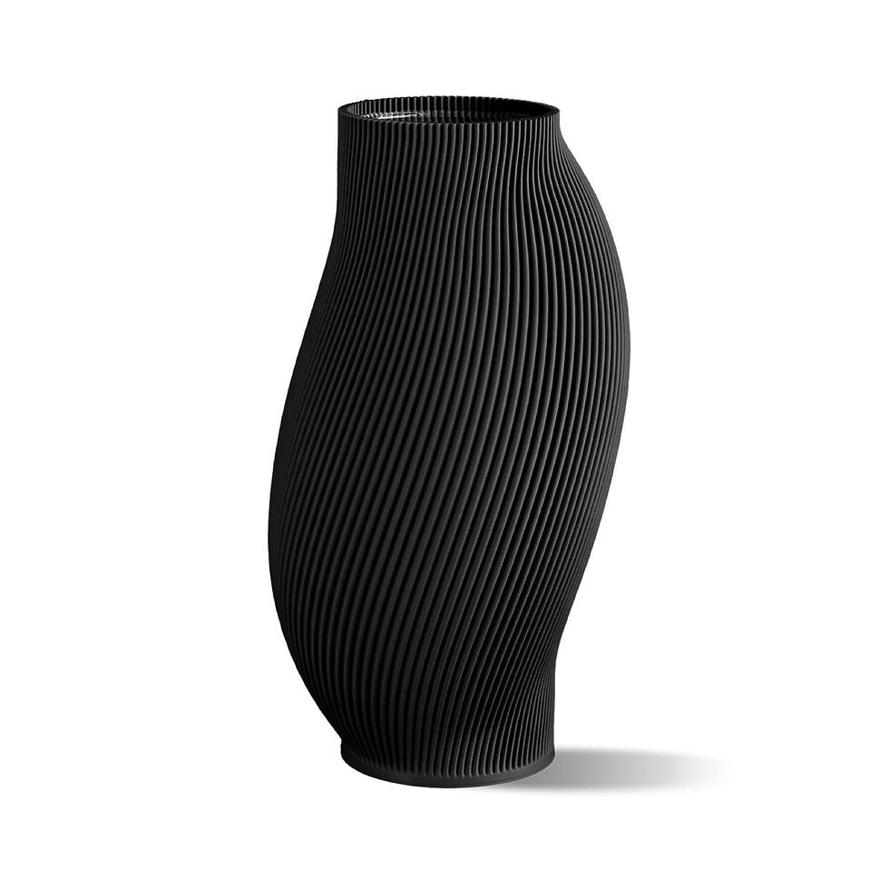 Thumbnail: Boyk 30 Vase - Charcoal