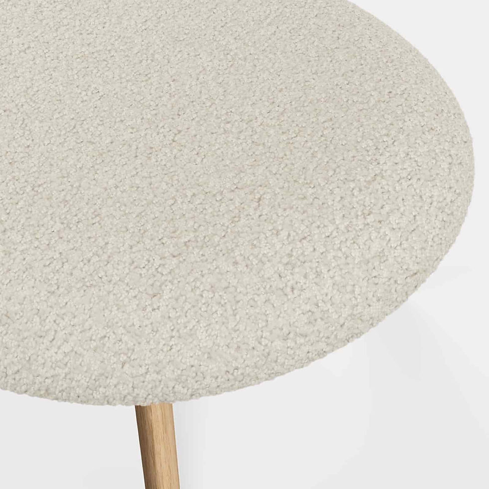 Thumbnail: Tom Dixon - Slab Ottoman - Oak/Natural Boucle
