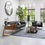 Thumbnail: Forum 2 Seater Sofa - Black Leather - Oak