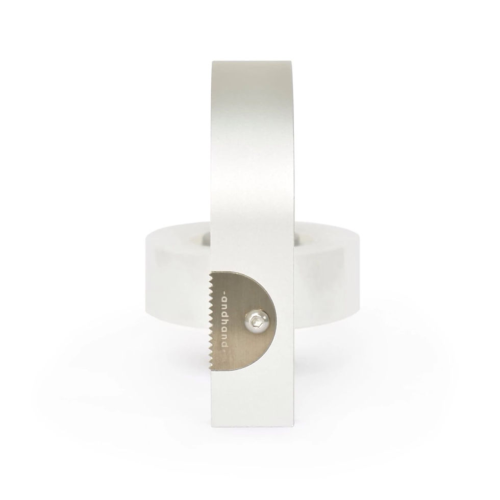 Thumbnail: Hoop Tape Dispenser - Silver Lustre