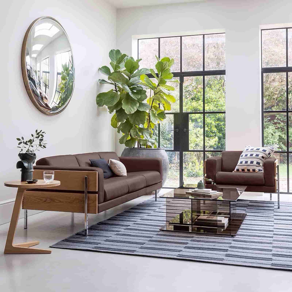 Thumbnail: Forum 2 Seater Sofa - Moss - Oak
