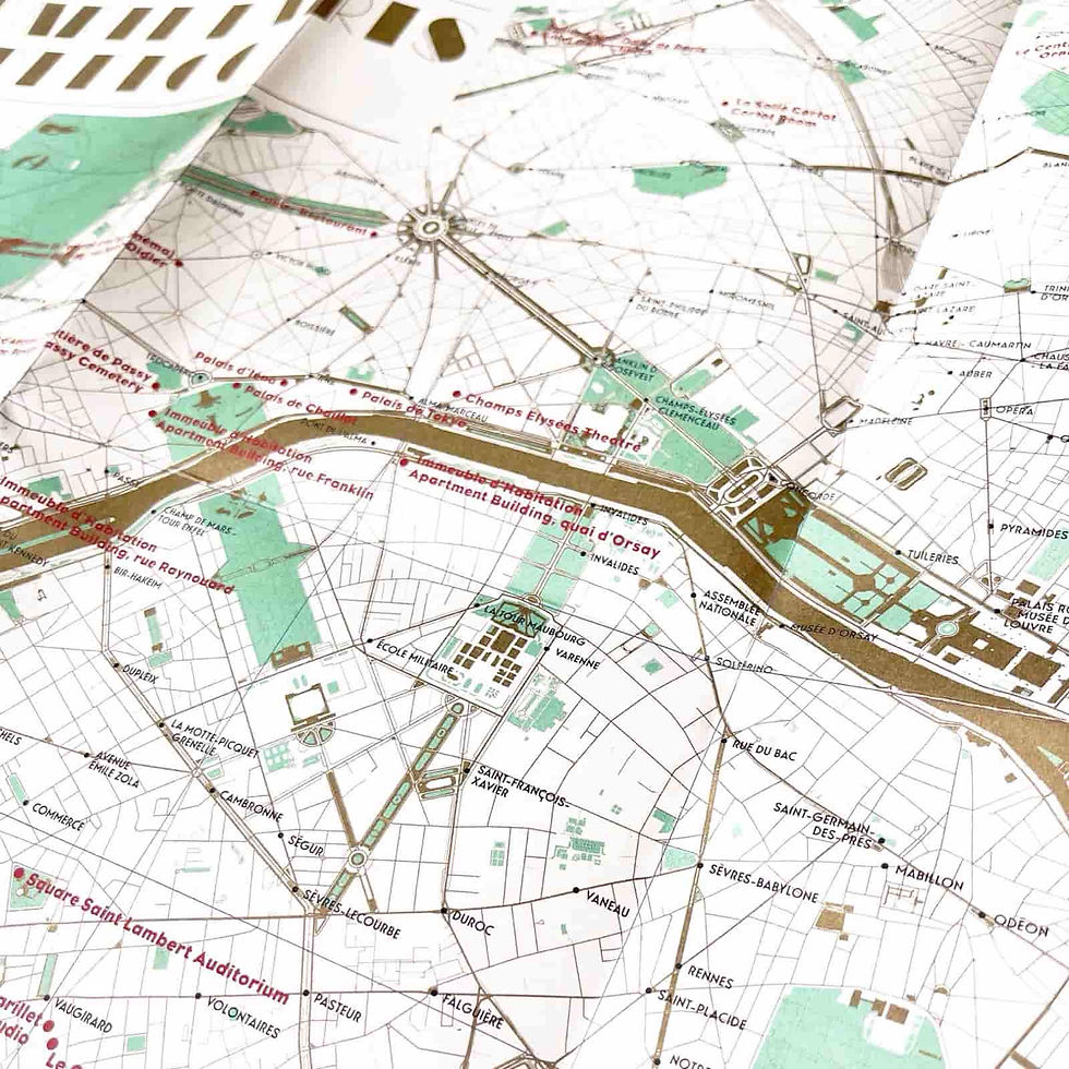 Thumbnail: Art Deco Paris Map