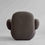 Thumbnail: Toe Armchair Flat - Deep Taupe