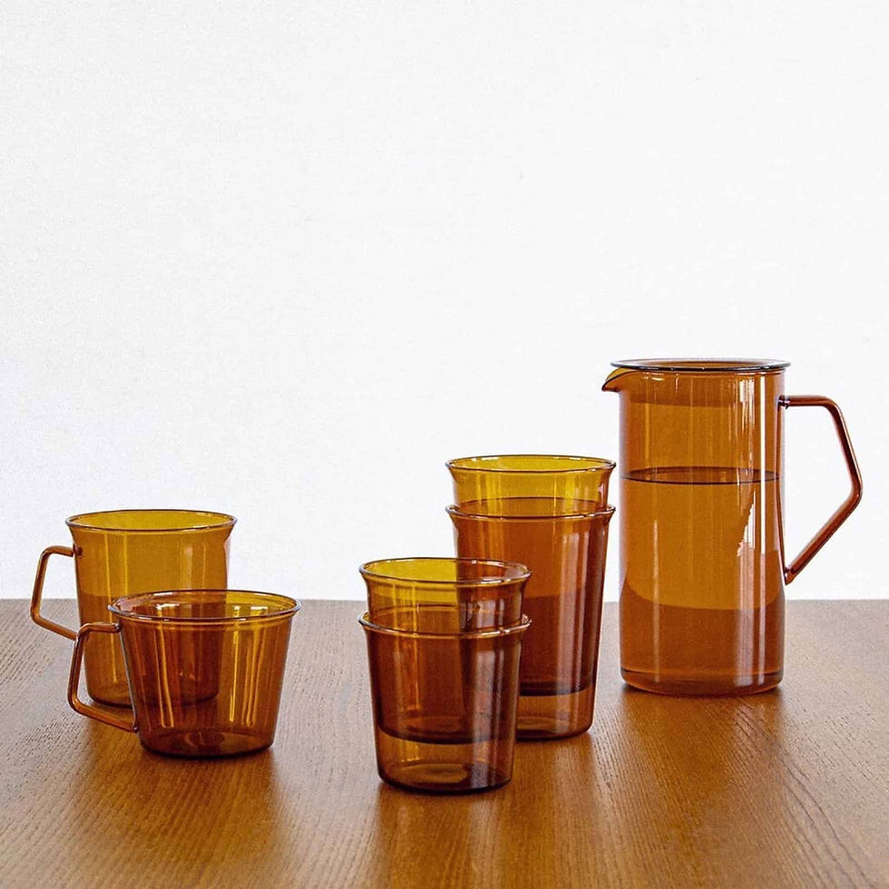 Thumbnail: Kinto Cast Amber Mug - 220ml