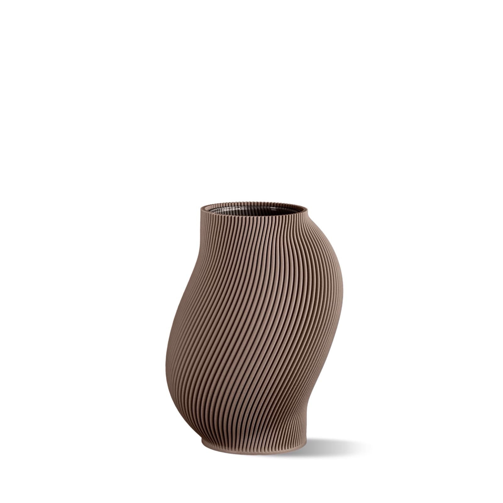 Boyk 16 Vase - Deep Taupe