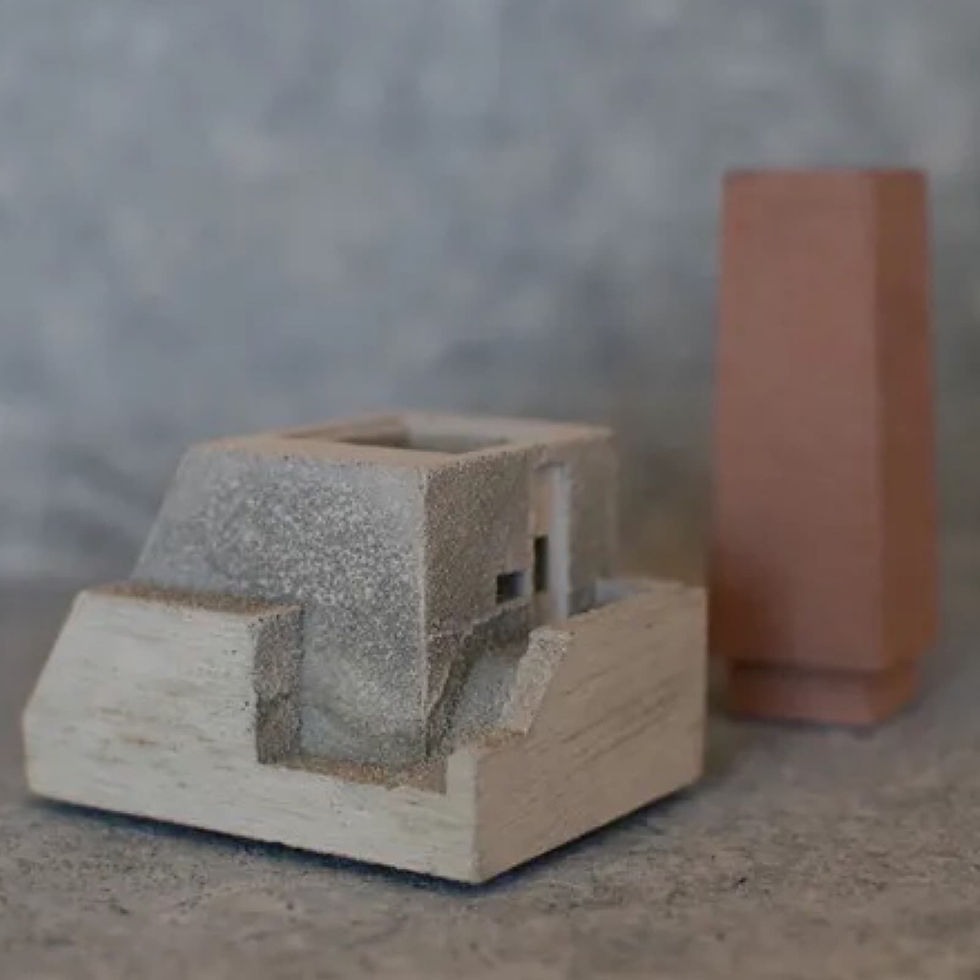 Thumbnail: Japanese Tou Incense Pot - Natural