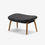 Thumbnail: Ella Ottoman - Slate - Oak