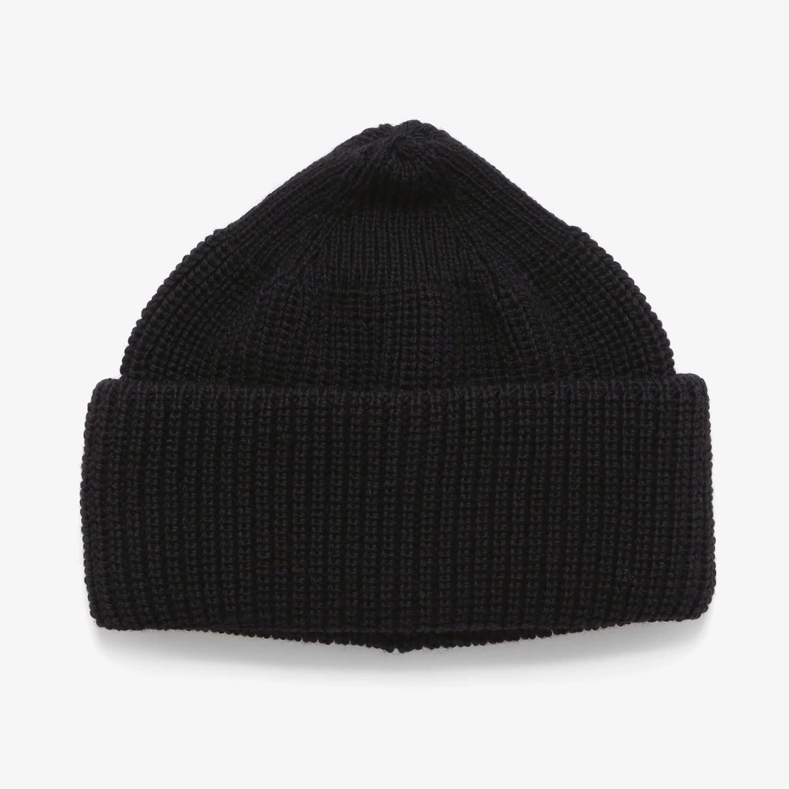Merino Watch Cap - Black