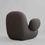 Thumbnail: Toe Armchair Flat - Deep Taupe