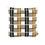 Thumbnail: Graphic Grid Texture Cushion - Gold