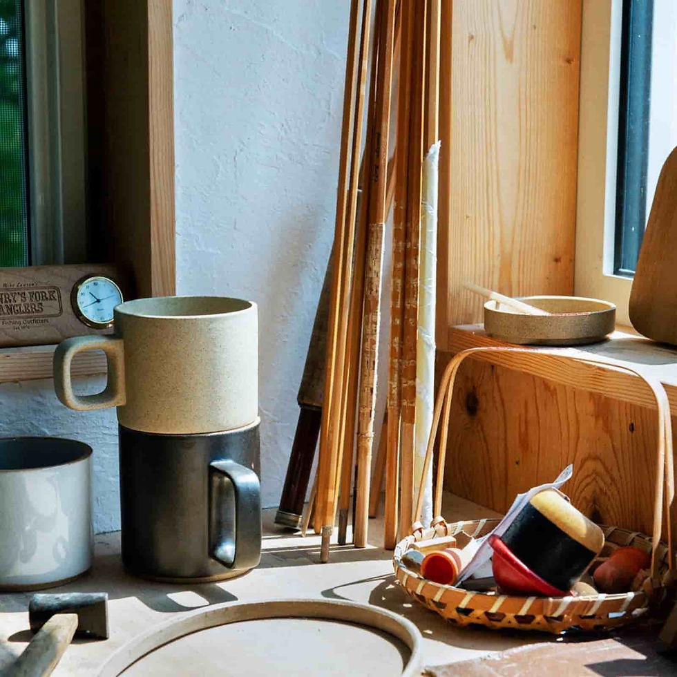 Thumbnail: Hasami Tea Cup - Black