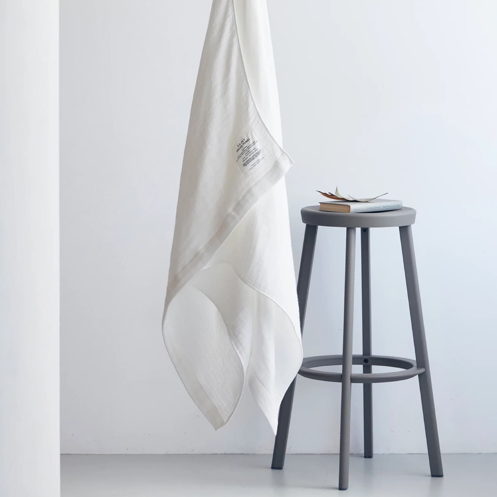 Shinto 2.5 Ply Gauze Bath Towel Large - White