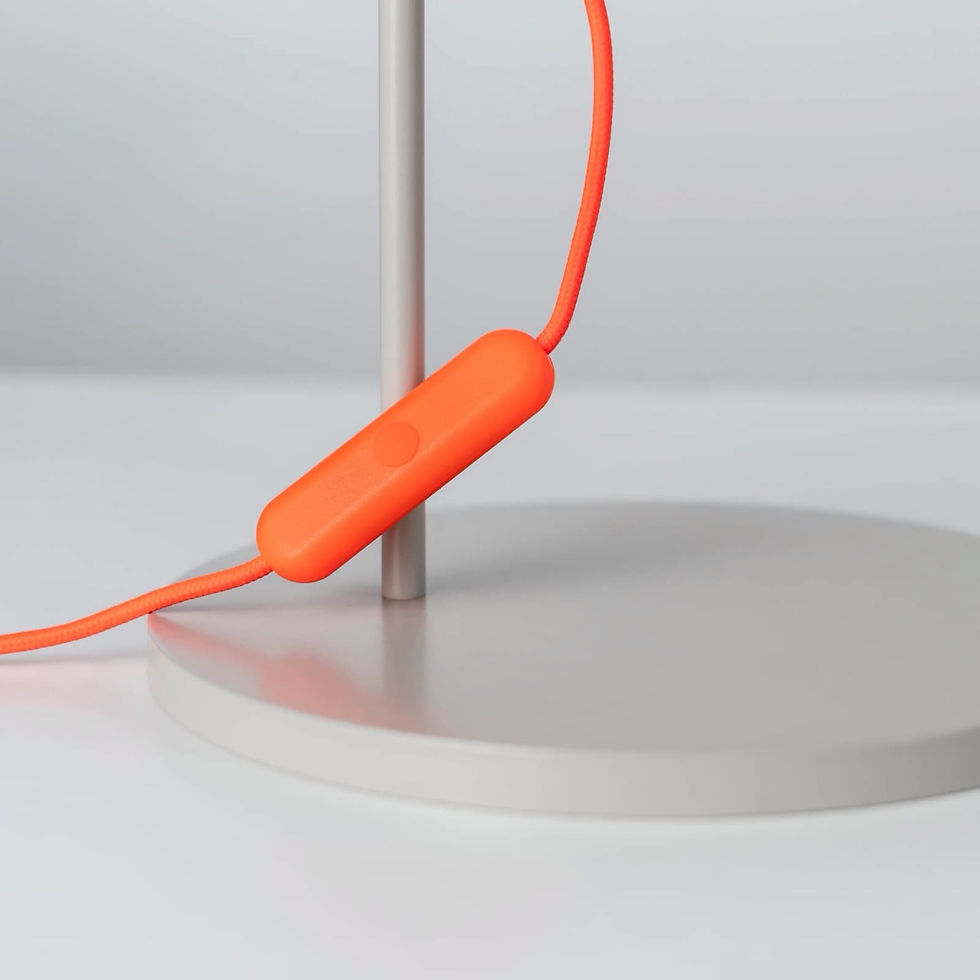 Thumbnail: Ayno Table Lamp - Silk Grey
