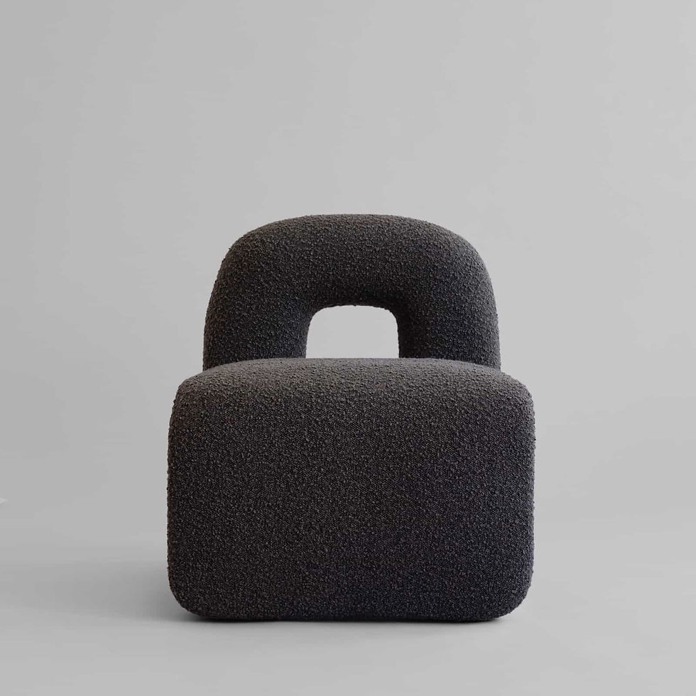 Thumbnail: Daiku Lounge Chair - Deep Taupe