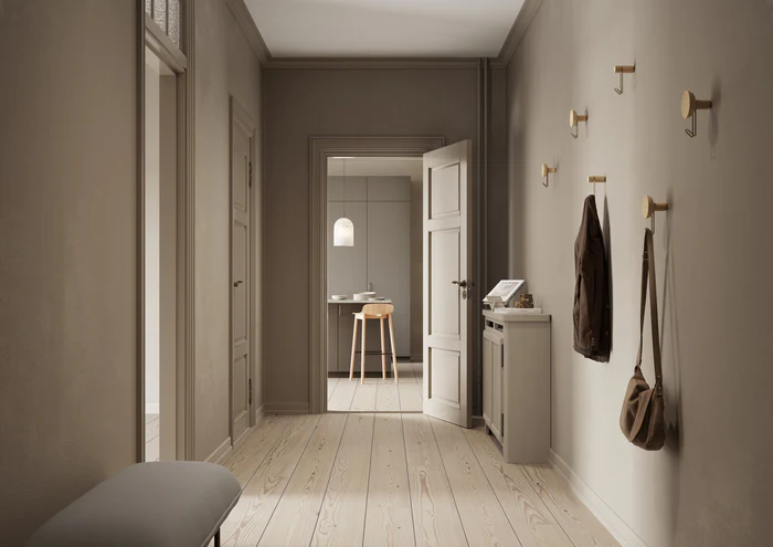 Thumbnail: Around Wall Hanger (Small) - Oak/Black