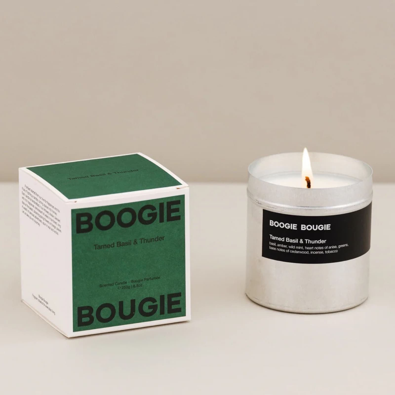Tamed Basil & Thunder Candle - 250g