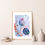 Thumbnail: Tropical Blue Flower Print- Wholesale