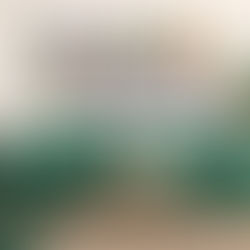 Rainbow abstract leaf print set of 3