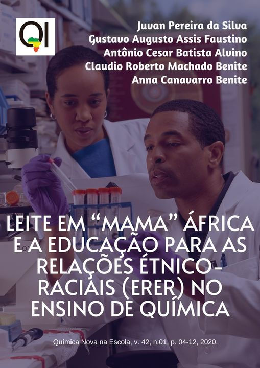 Leite em “mama” África e a Educação para as Relações Étnico-Raciais (ERER) no Ensino de Química.