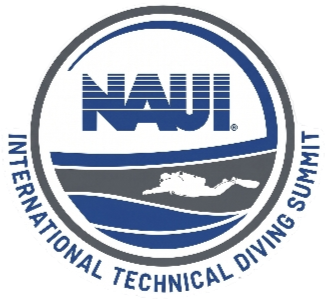 NAUI International Technical Diving Summit logo with diver