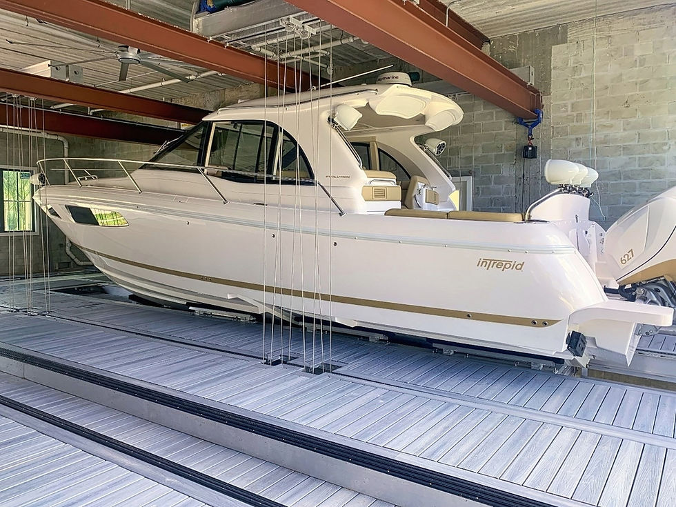 Boat Lift Bunk Services and Adjustments in Pine island