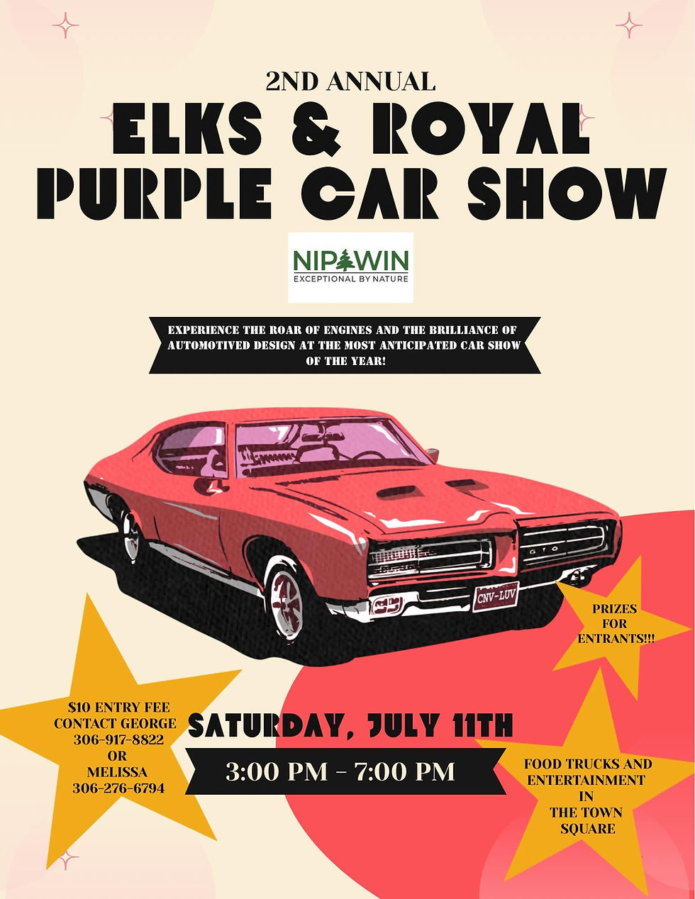 2nd Annual Elks & Royal Purple Car Show