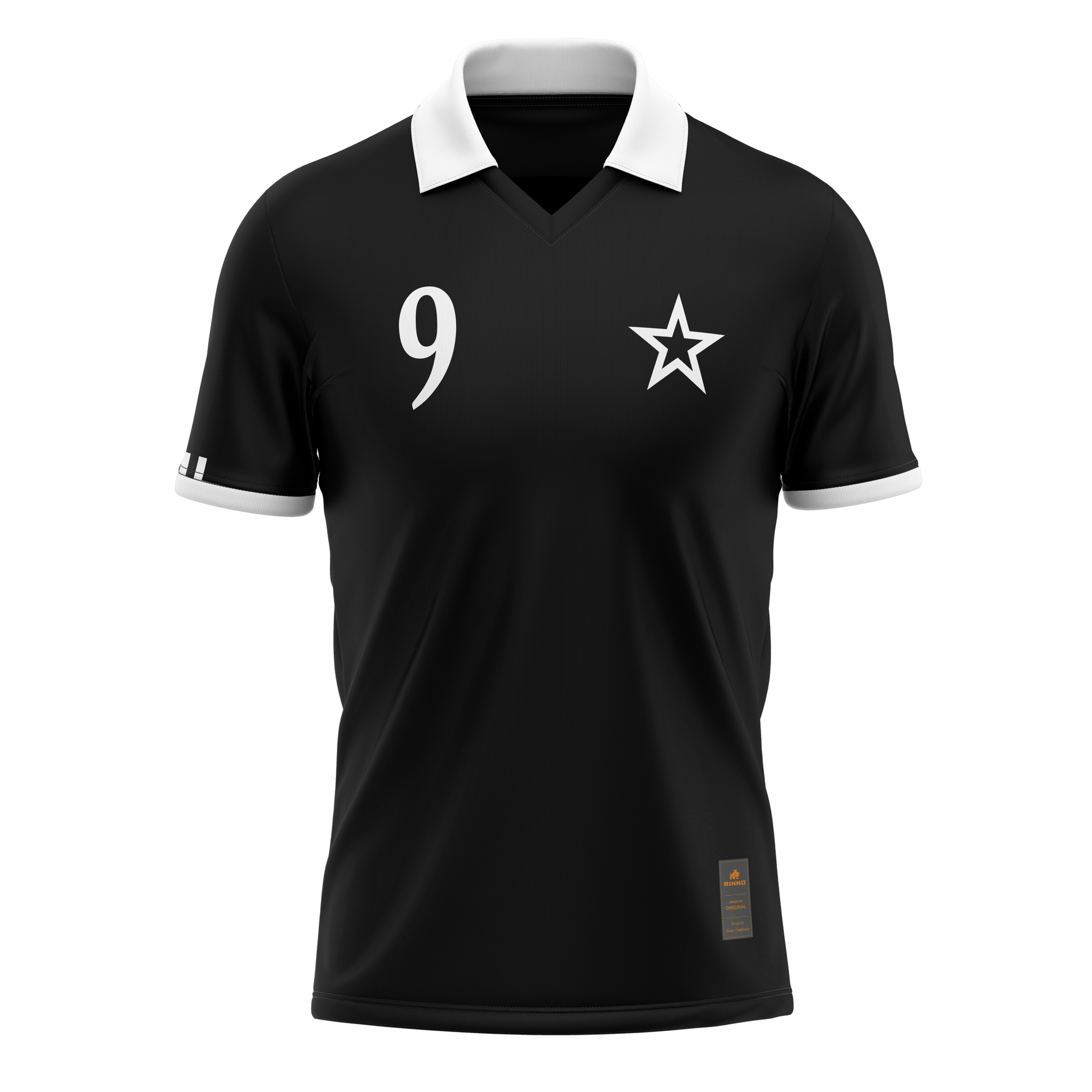 Camisa Polo Estrela Nove Brazilian Piquet Rinno Classicos Masculino