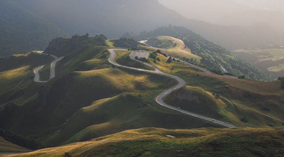 healing is not linear winding road