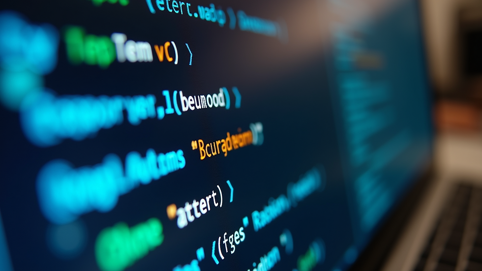 Close-up view of a computer screen showing SEO keyword analysis