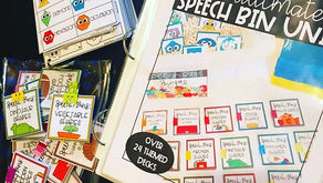 The Ultimate Speech Bin Unit from Texas Speech Mom