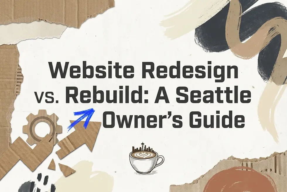 Website Redesign vs. Rebuild: A Seattle Owner's Guide