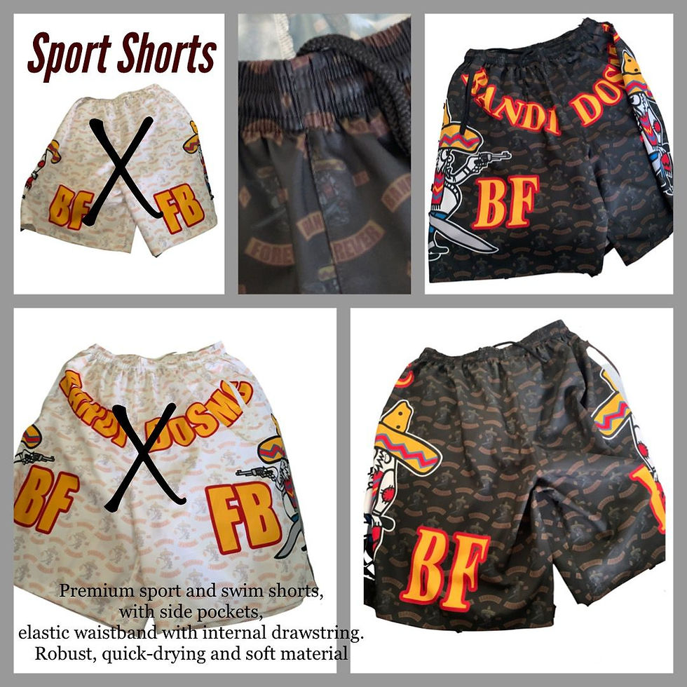 Thumbnail: Bandidos Sport Shorts